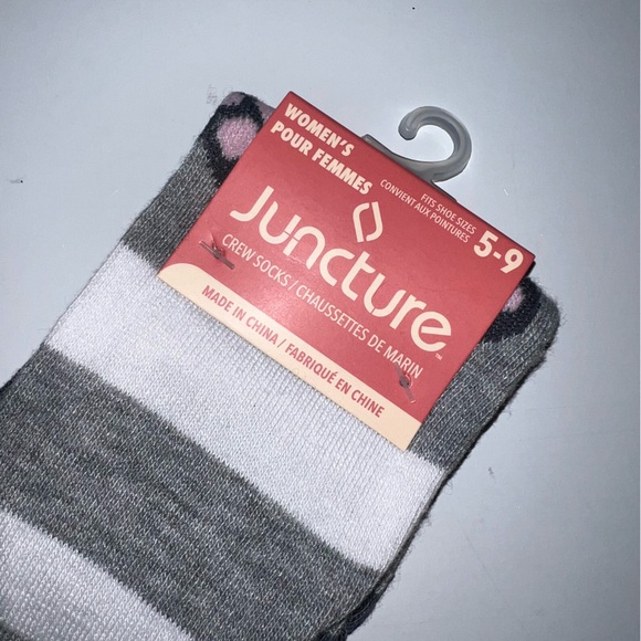 Koala Socks - Juncture Grey and White Striped - Picture 3 of 6